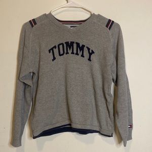 Tommy Hilfiger Long Sleeve  Gray Sweater